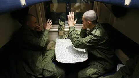 Срочники едут домой