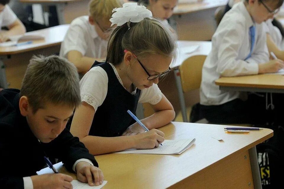 Напишу впр. Впр 2025 осень. школьник пишет. 7 класс ученики. дети пишут контрольную.