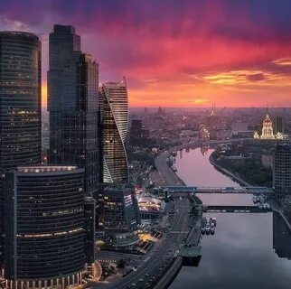 Москва большой и красивый город