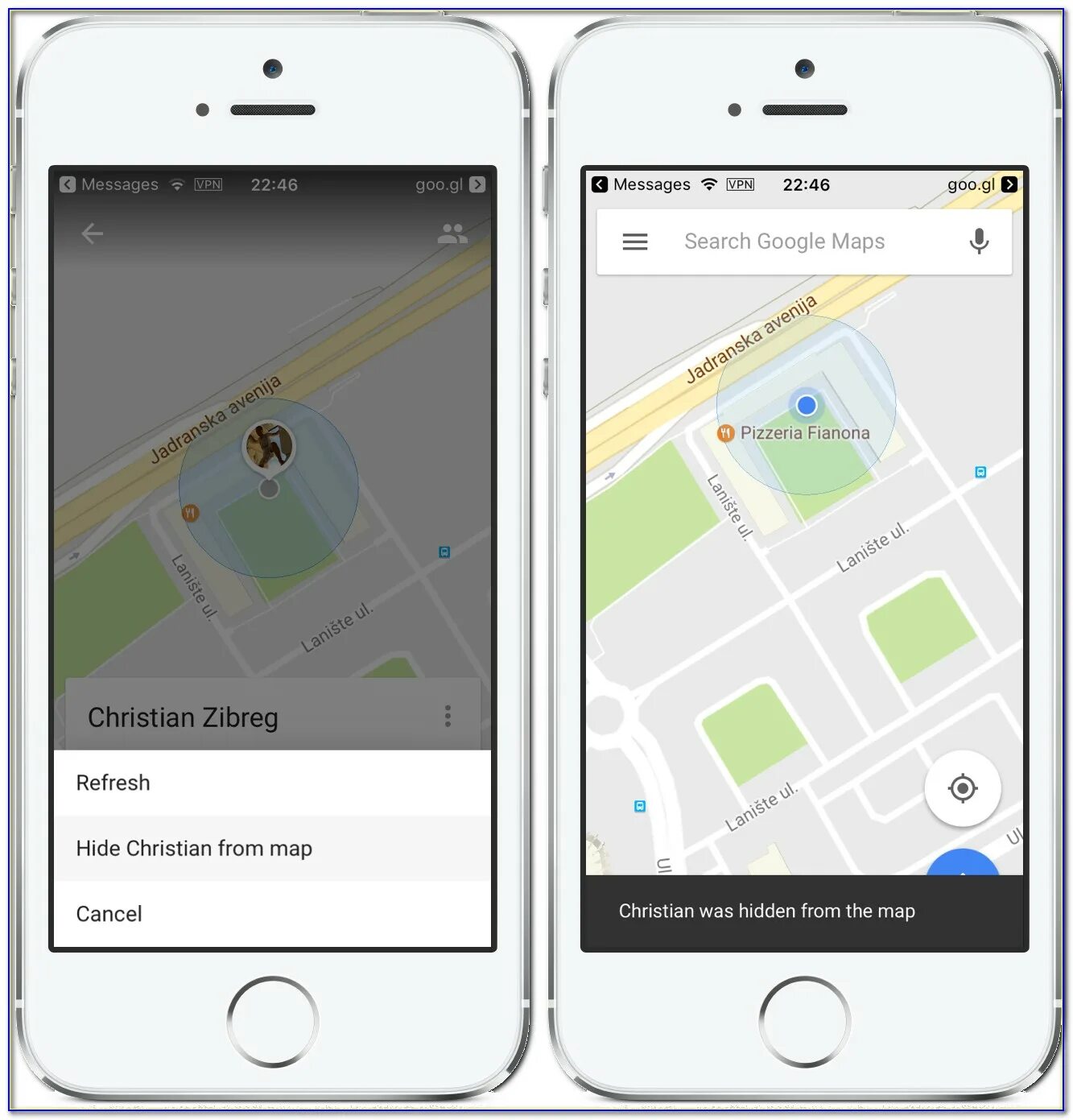 Неправильное местоположение айфон. Местоположение Google Maps iphone. Гугл карты на телефоне. Местоположение Google Maps iphone принтскрин.