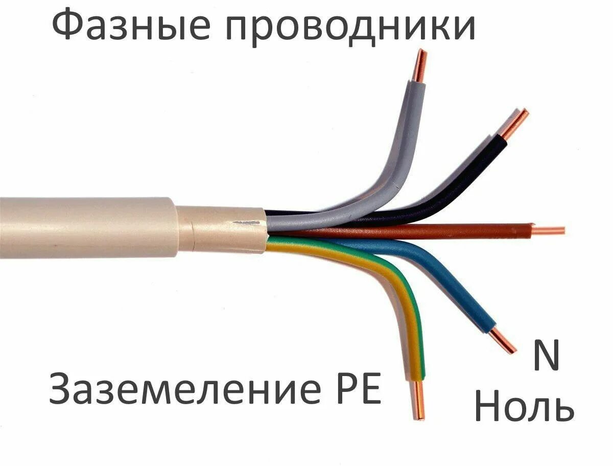 Каким цветом фаза в трехжильном проводе. Цвета проводов пятижильный. Цвета пятижильного кабеля. Цвета провода пятижильного кабеля. Ноль в пятижильном кабеле.