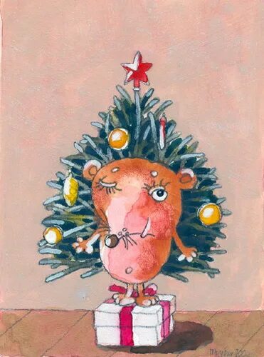 ежик наряжает елку. ель на ежика похожа. ежик под елкой. ежик под елкой. еж и елка.