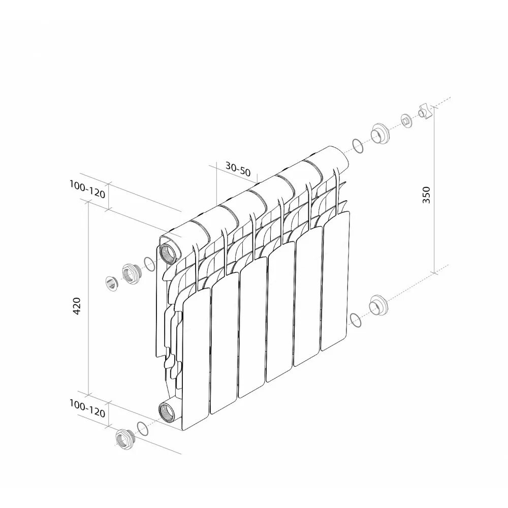 Размеры алюминиевых радиаторов отопления. Радиатор Royal Thermo Vittoria 350 - 12 секций. Радиатор Royal Thermo Vittoria super 500 - 12 секций. Royal Thermo Revolution Bimetall 350 – 4 секции. Радиатор Royal Thermo Vittoria 350 - 8 секций.