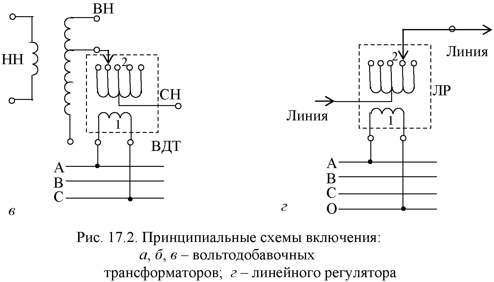 Регулируемые трансформаторы напряжения