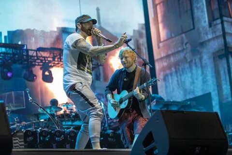 Ed sheeran eminem river