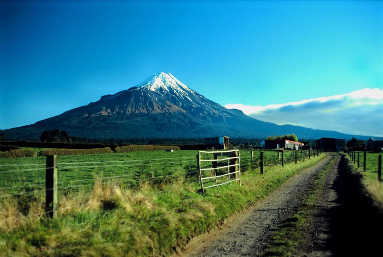 Новозеландия. Нью-Плимут. Маунт Таранаки. Гора Таранаки. Beautiful sites