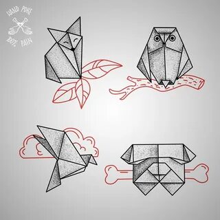 Оригами рисунок