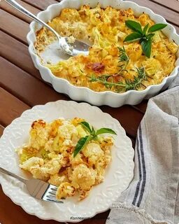 Цветная капуста с курицей