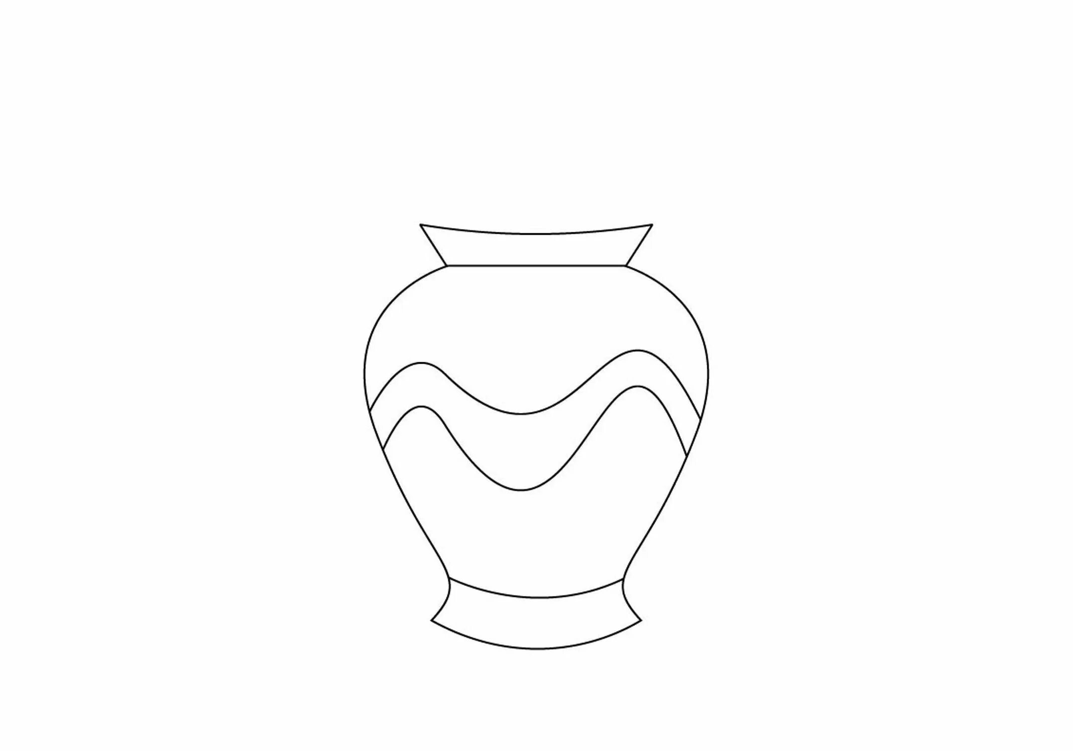 Шаблоны ваз. Шаблоны ваз. Шаблоны ваз. Трафарет вазы для цветов. Ваза шаблон для аппликации.