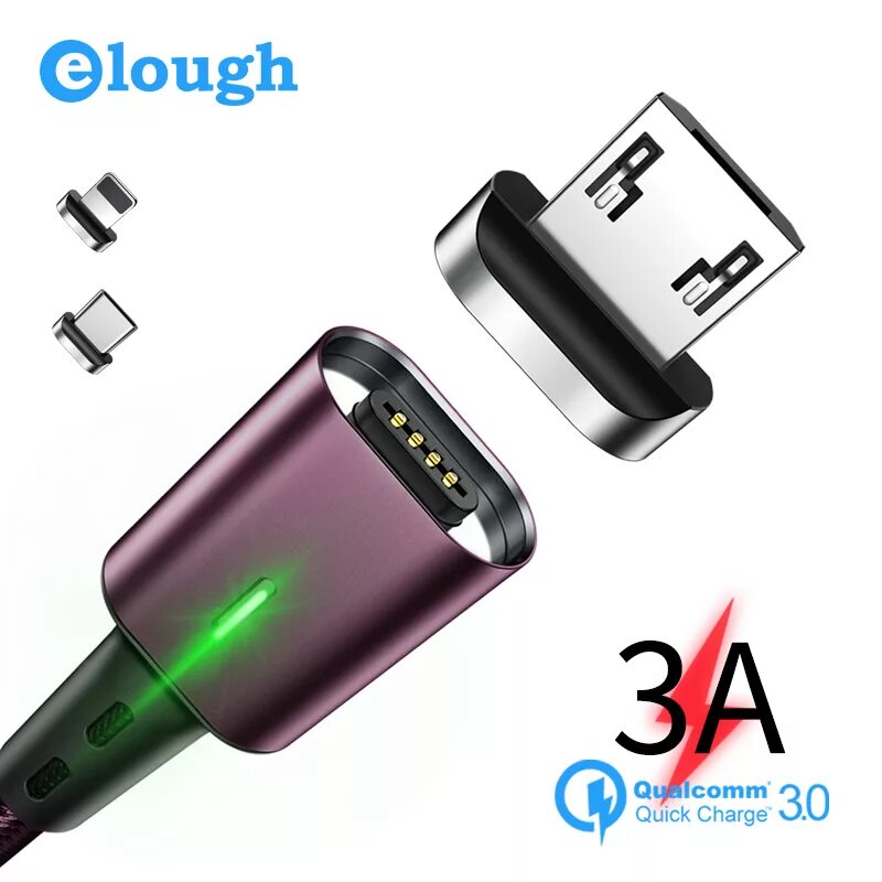 Iphone xs max зарядка. Elough магнитный кабель. Кабель Type-c Type-c магнитный , Elough. USB iphone 5s магнитный Elough. Магнитная зарядка quick charge.