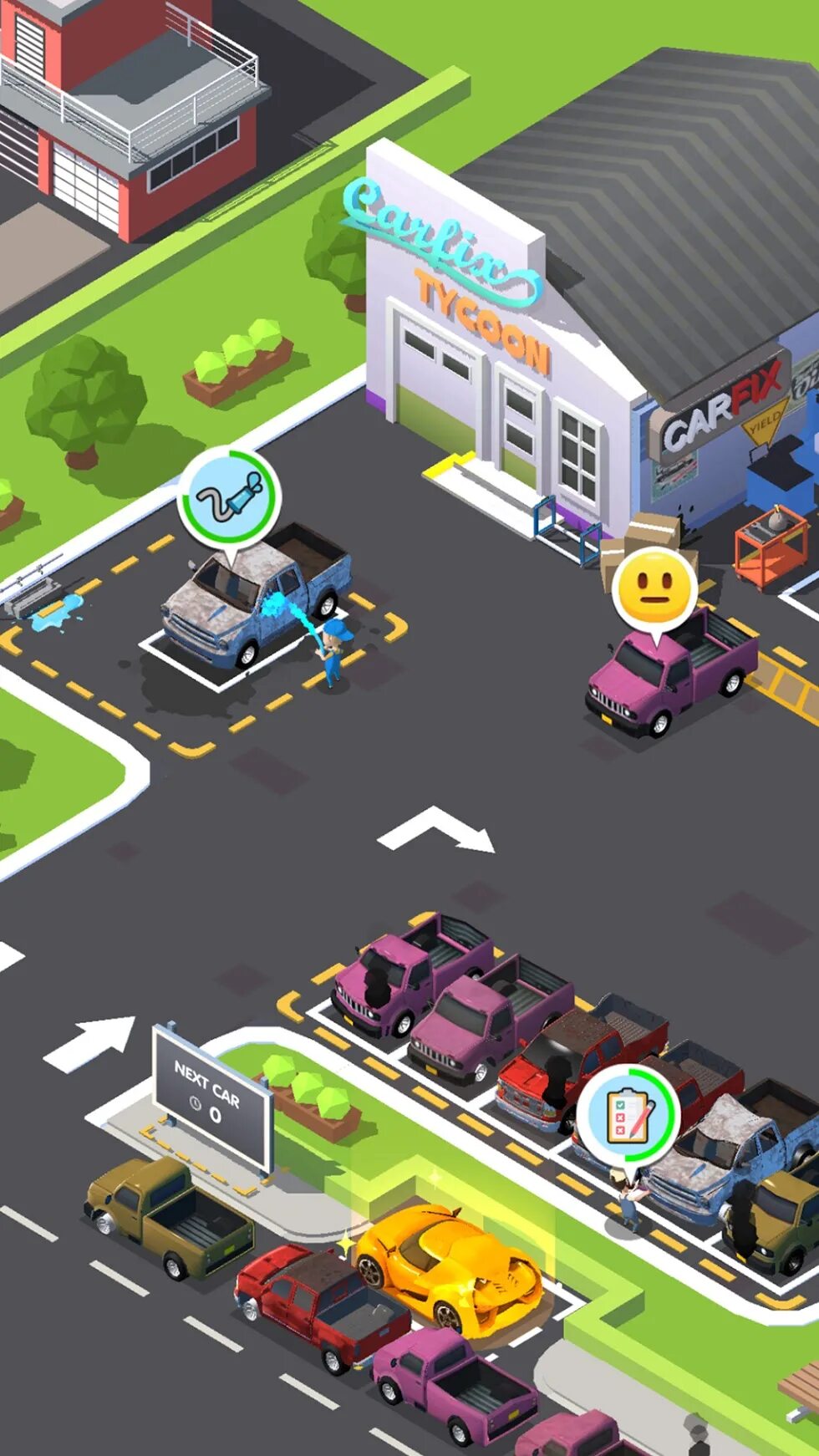 Андроид car Fix Tycoon. Car Tycoon на андроид. Игра автомастерская. Автомастерская игра пиксельная.