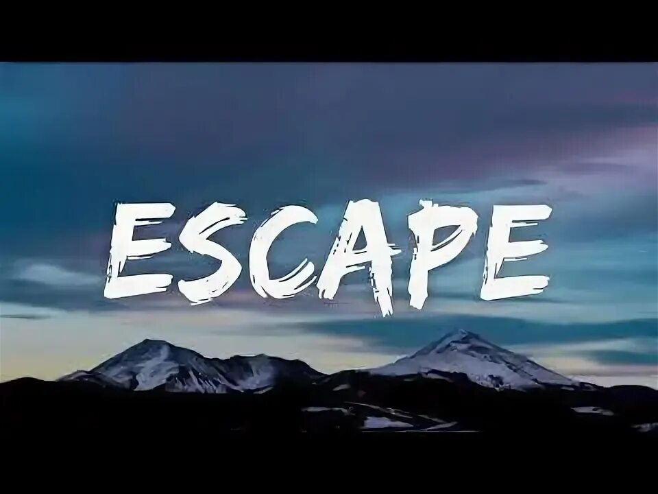 Escape text. Песня цунами escape. эскейп цунами. escape цунами.