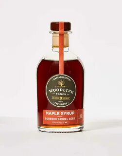 Woodlife Ranch Amber Maple Syrup. 