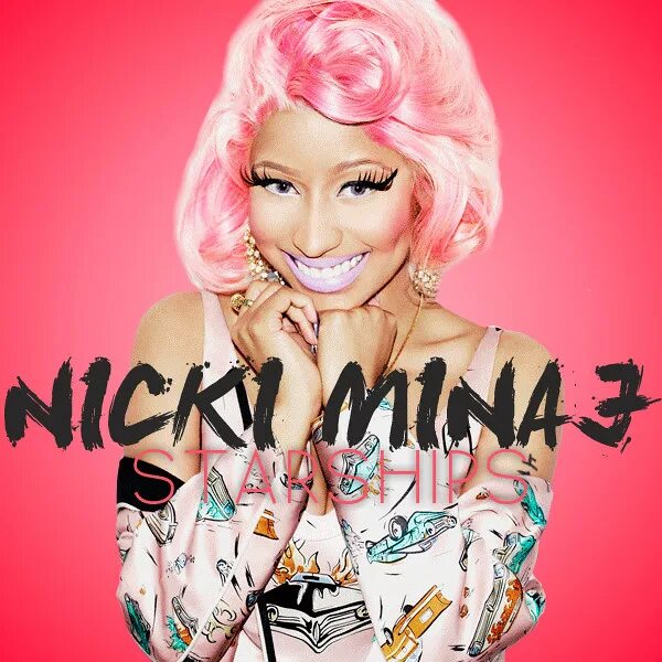 Nicki minaj starships. Starships Nicki. Ники Минаж звездолеты. Nicki Minaj album Cover.
