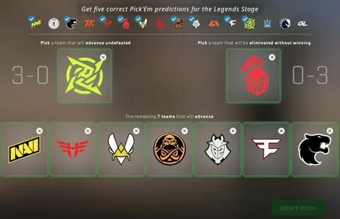 Pick em cs 2
