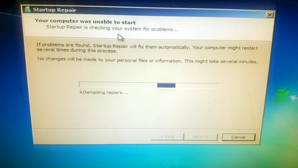 Windows was unable to. Windows ремонт. repair windows 10. включение компьютера виндовс 10 экран. как починить виндовс.