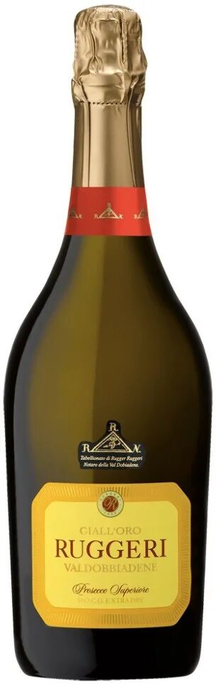 Prosecco argeo ruggeri. Игристое вино Ruggeri Prosecco. Просекко Руджери Вальдоббьядене. Игристое Просекко Руджери. Valdobbiadene Prosecco superiore Extra Dry.