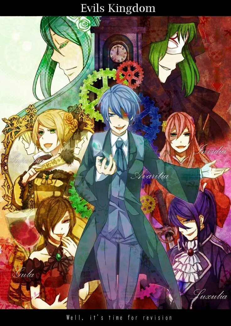 Хроники эвиллиоса семь смертных грехов. Вокалоиды хроники эвиллиоса. Семь смертных грехов вокалоиды. Вокалоиды семь грехов. Вокалоид хроники эвиллиоса.