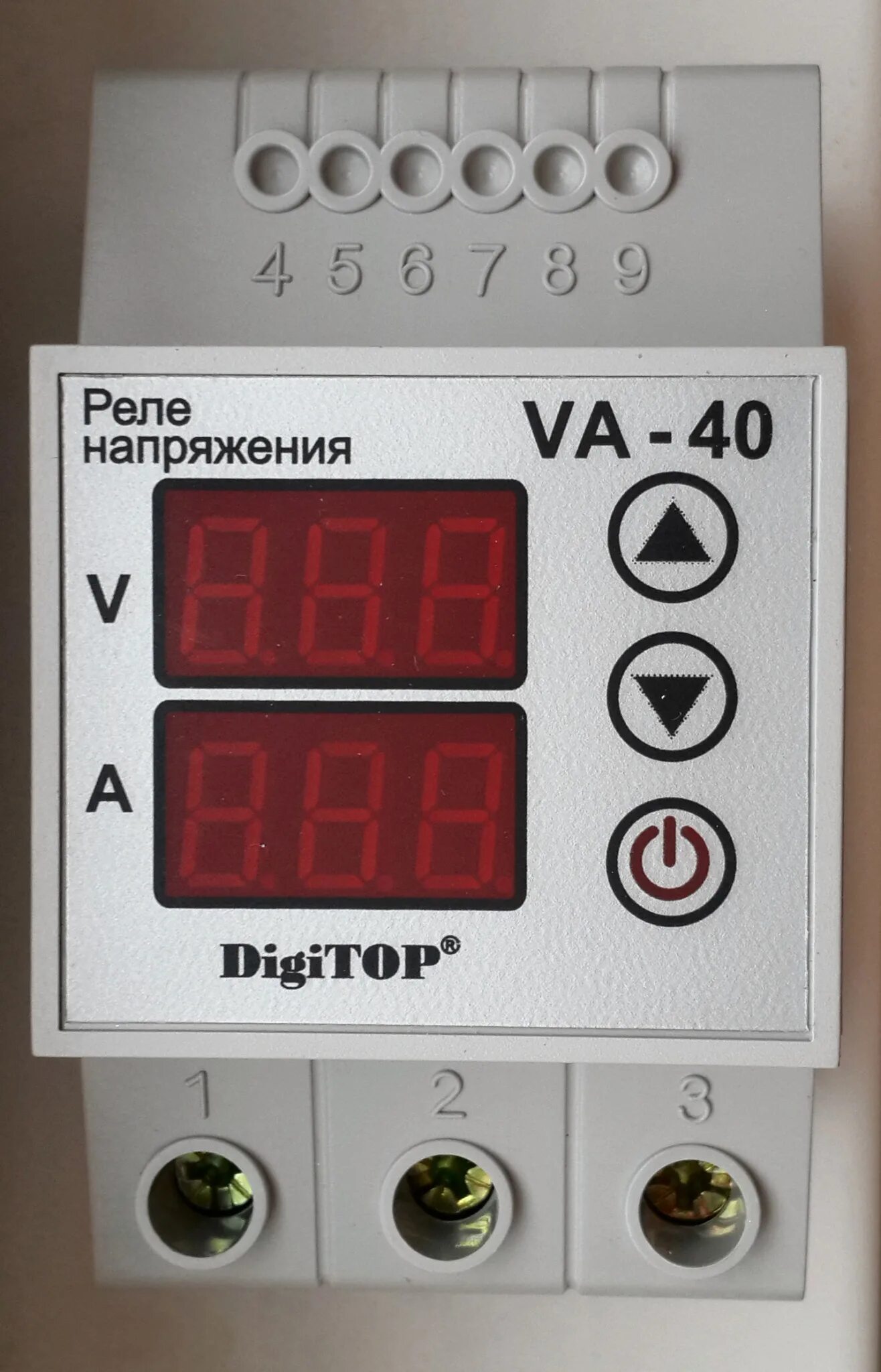 Реле напряжения digitop купить. Реле напряжения va-40a DIGITOP. Реле напряжения DIGITOP va-63. Реле напряжения DIGITOP vа-40. Реле напряжения диджитоп 40а.