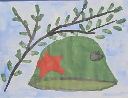 Рисунки ко дню победы детские старшая группа