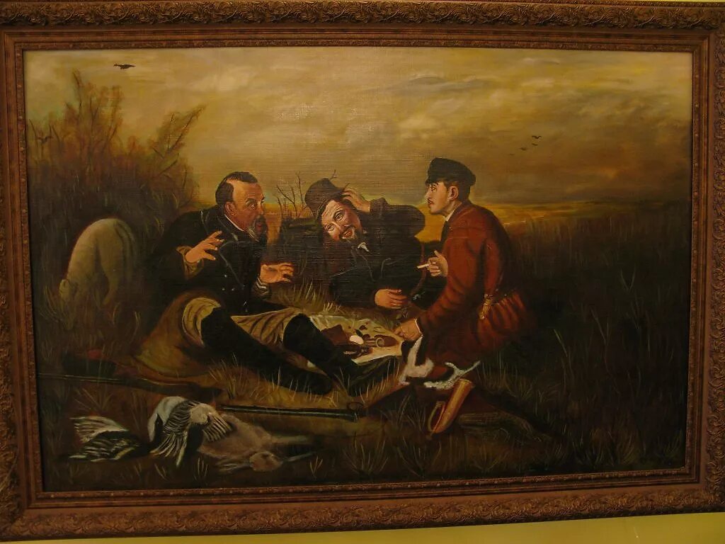 Какие картины написал перов. «Охотники на привале», 1871, ГТГ) Перов.