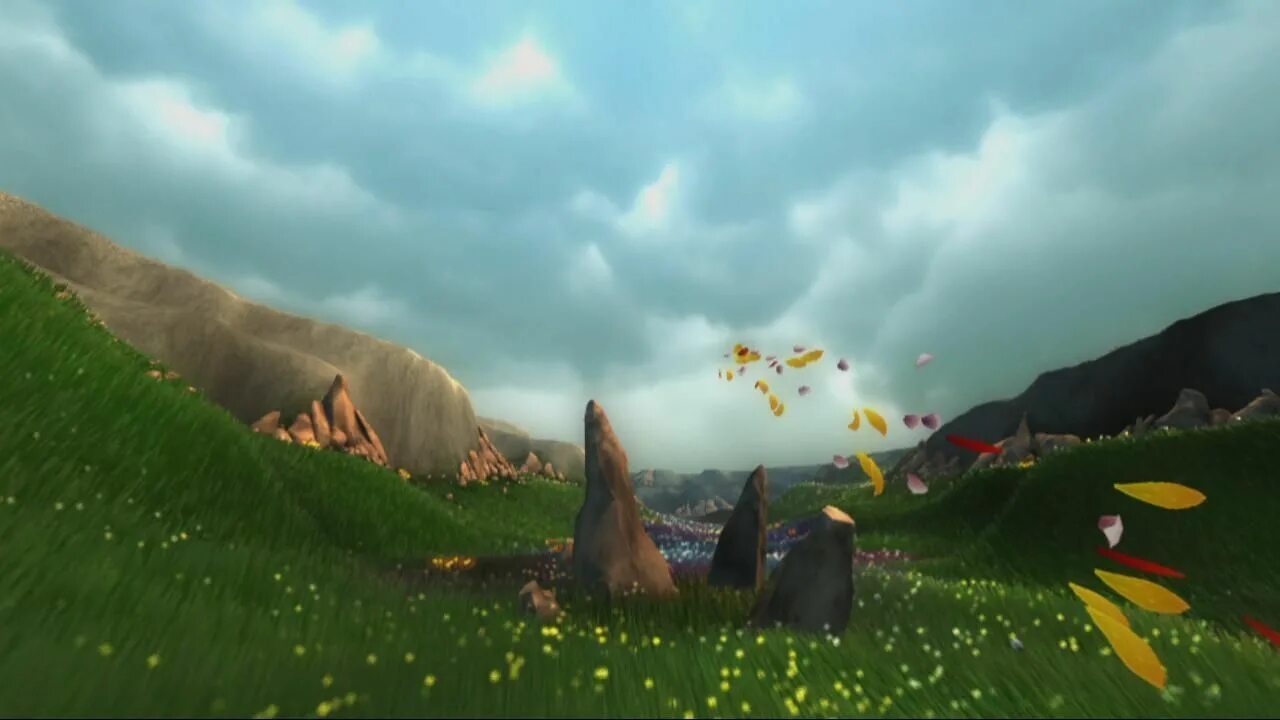 Flower игра ps3. Flower игра Скриншоты. Flower thatgamecompany. Flower the game 2009 screenshots.