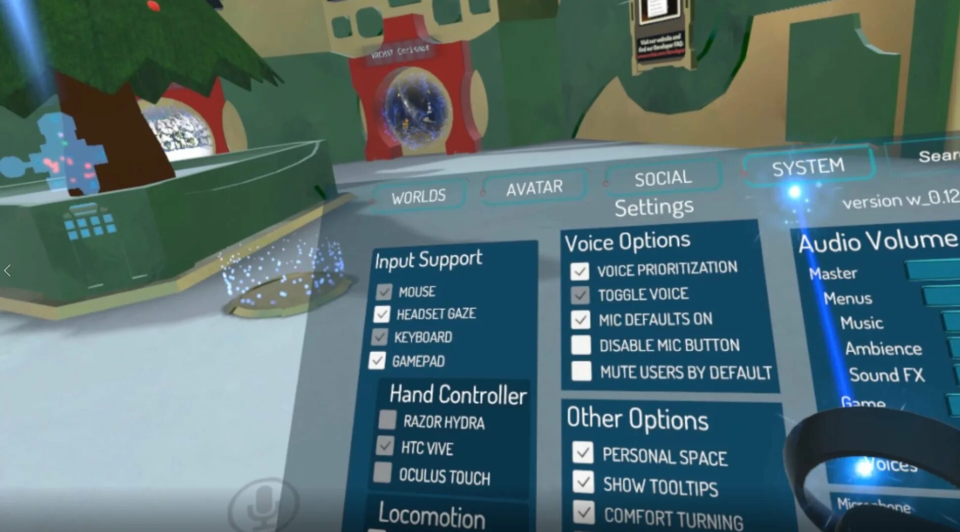 Как включить чат в вр чат. Настройки vrchat. настройки вр чат. меню в вр играх. что надо для игры в вр.
