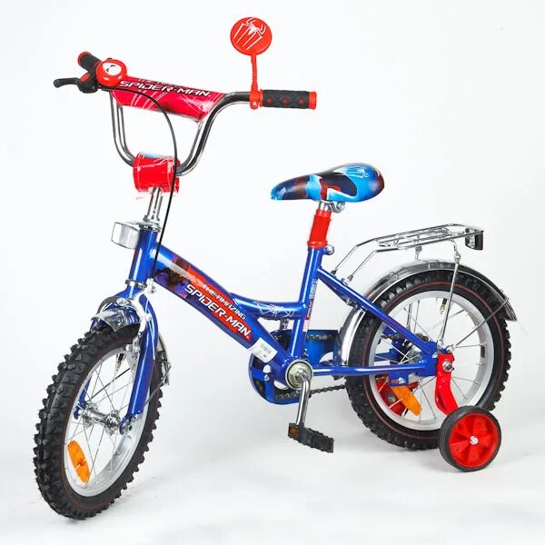 Красный велик маленький. Детский велосипед Kari Kids человек-паук 61120020. Детский велосипед Спайдермен. Велосипед человек паук детский. Велосипед паук детский.