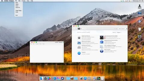 Программы os high sierra