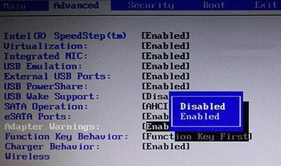 Execute disable в биосе что это. Adapter warnings в биосе. bios ac adapter сохранения. emulex bios. the ac power adapter wattage and type cannot be determined.
