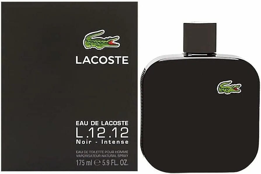 L 12.12 noir. Мужская туалетная вода lacoste eau de l.12.12 noir. lacoste l&#039;homme lacoste intense (парфюм лакост) - 100 мл.. lacoste eau de l.12.12 noir-intense туалетная вода 100 мл. духи лакост мужские черные.