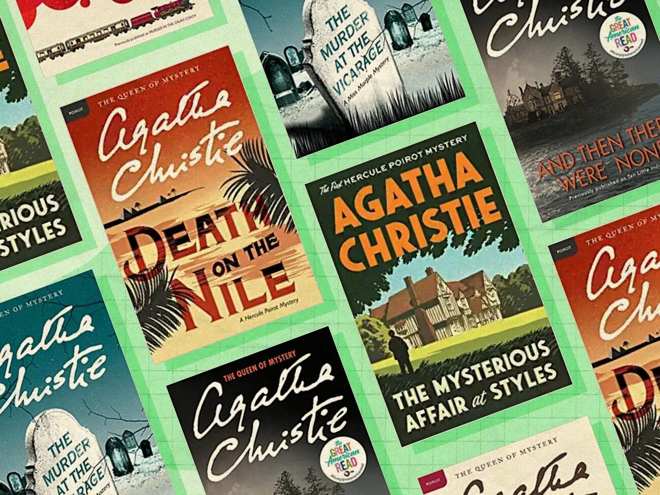 Agatha Christie books. Agatha Christie book Covers. Agatha Christie and then there were none.