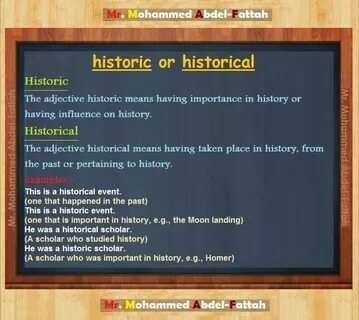 History historical