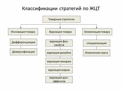 Товарные стратегии компании