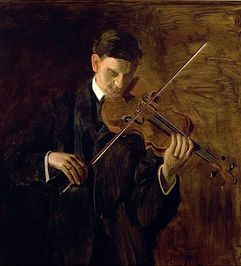 Скрипка сюжет. Картины Томаса Икинса виолончелист.