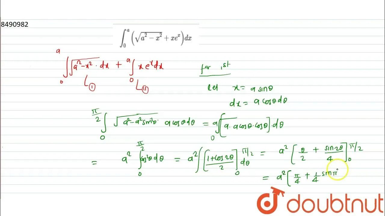 Интеграл x 2* sqrt a^2-x 2. Интеграл DX/A^2-X^2. Интеграл sqrt(a^2-x^2). Интеграл xe^(-2x^2). N x n 2x 0