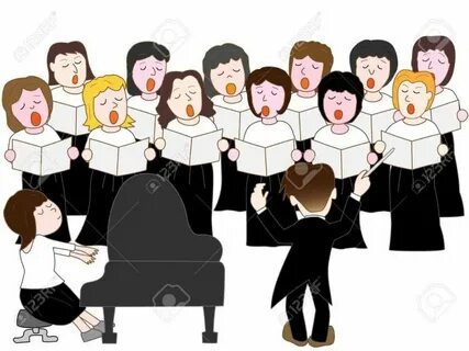 Choir singing