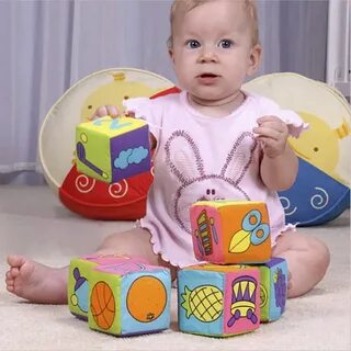 Кубики месяца ребенка