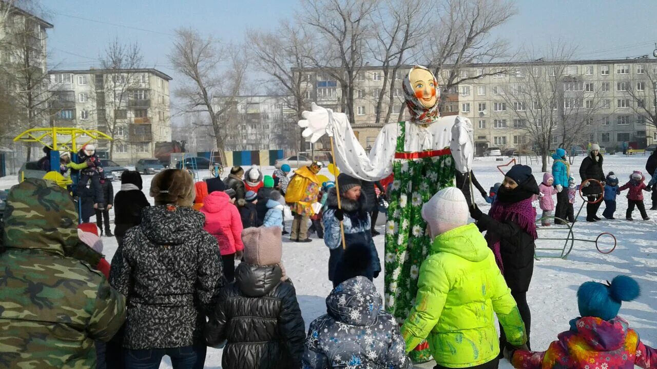 Масленица в никольском