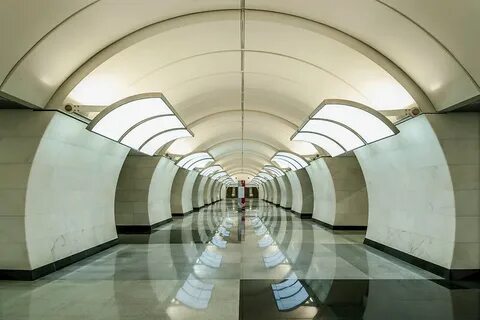 Вид станций метро москвы