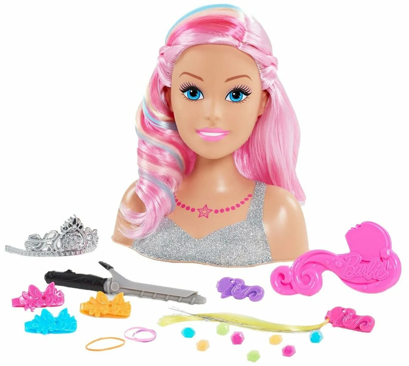 Кукла прически купить. Кукла-торс Barbie Дримтопия, 62625. Дримтопия Барби с аксессуарами. Барби манекен для причесок Dreamtopia.