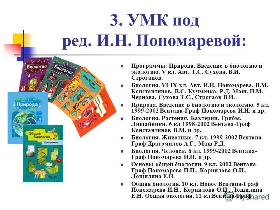 Умк пономарева. Программы биология пономаревой. Умк по биологии 5-9 класс фгос пономарева. Биология программы по учебникам. Линия умк биология пономарева 5-9 классы.