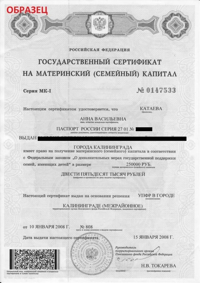 Сертификат на материнский капитал. Сертификат материнский капитал образец. Как выглядит сертификат на материнский капитал. Сертификат на региональный материнский семейный капитал