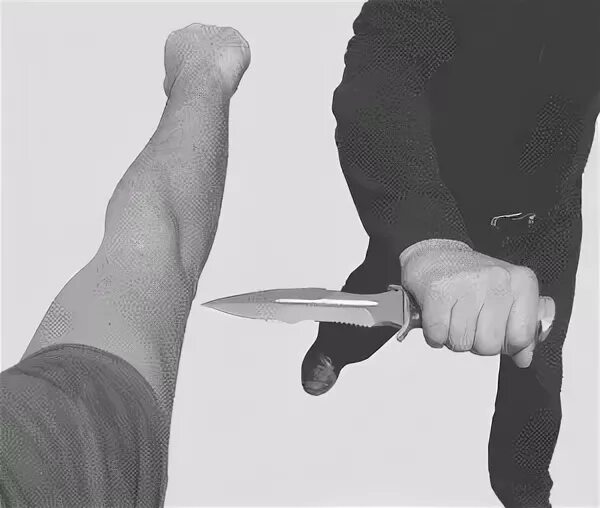 Нож для колющего удара.