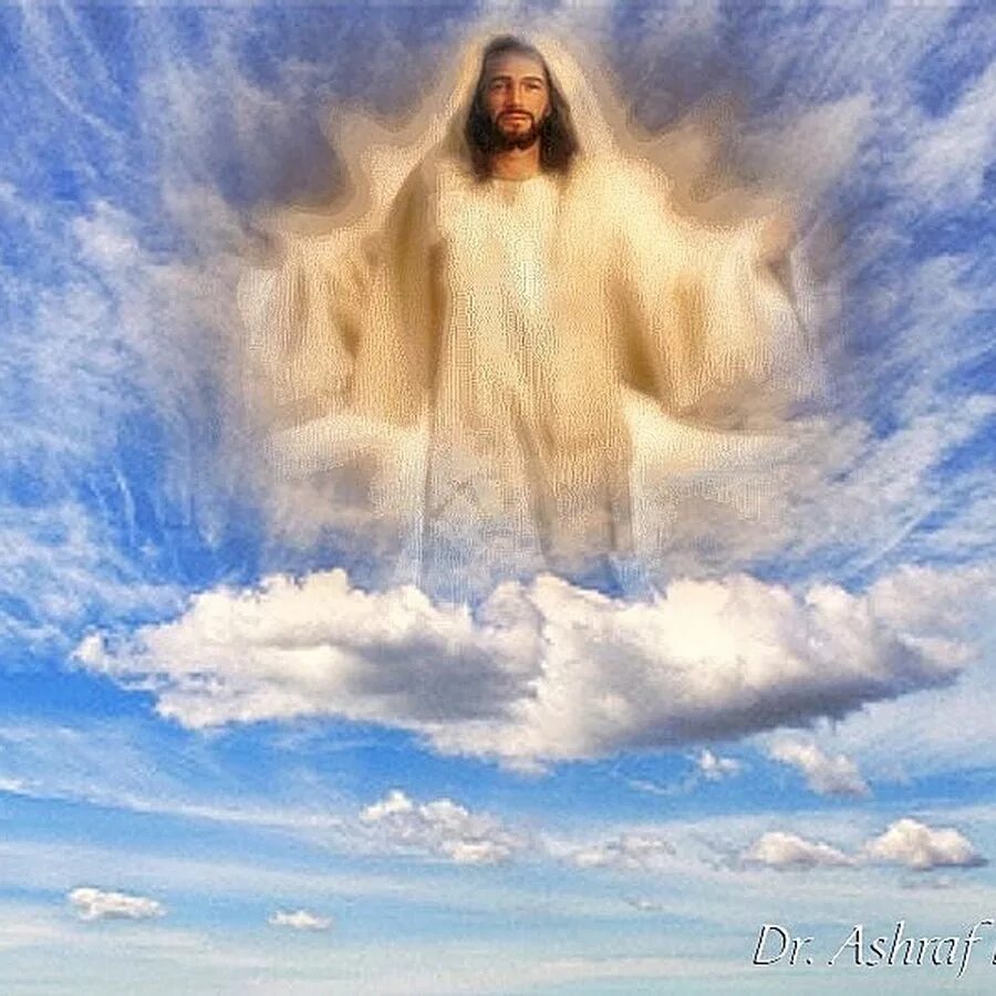 Встречайте бог. Иисус Христос на небесах. Иисус в небе. Господь в облаках. Господь Бог на небесах.