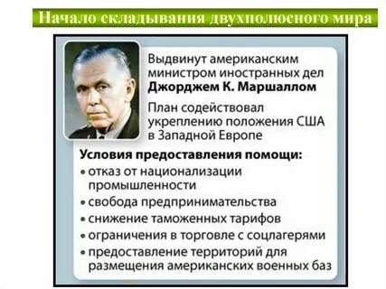 Как сложился биполярный мир