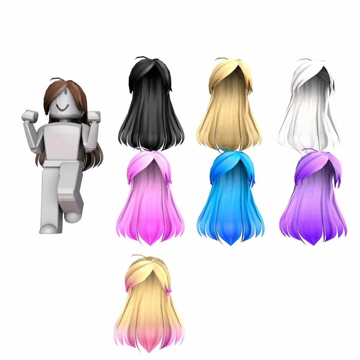 Roblox hair волосы. Волосы для РОБЛОКСА для девочек. Красивые волосы в РОБЛОКСЕ. Волосы в РОБЛОКСЕ для девочек.