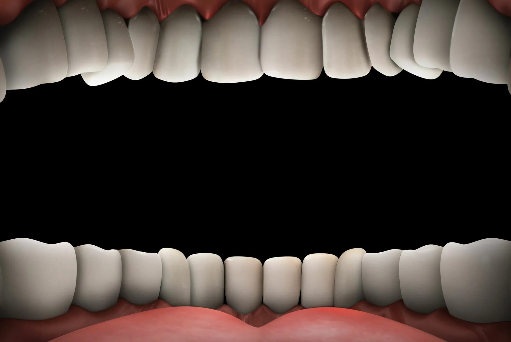 Зубы внутри рта. Рот внутри зубы изнутри.