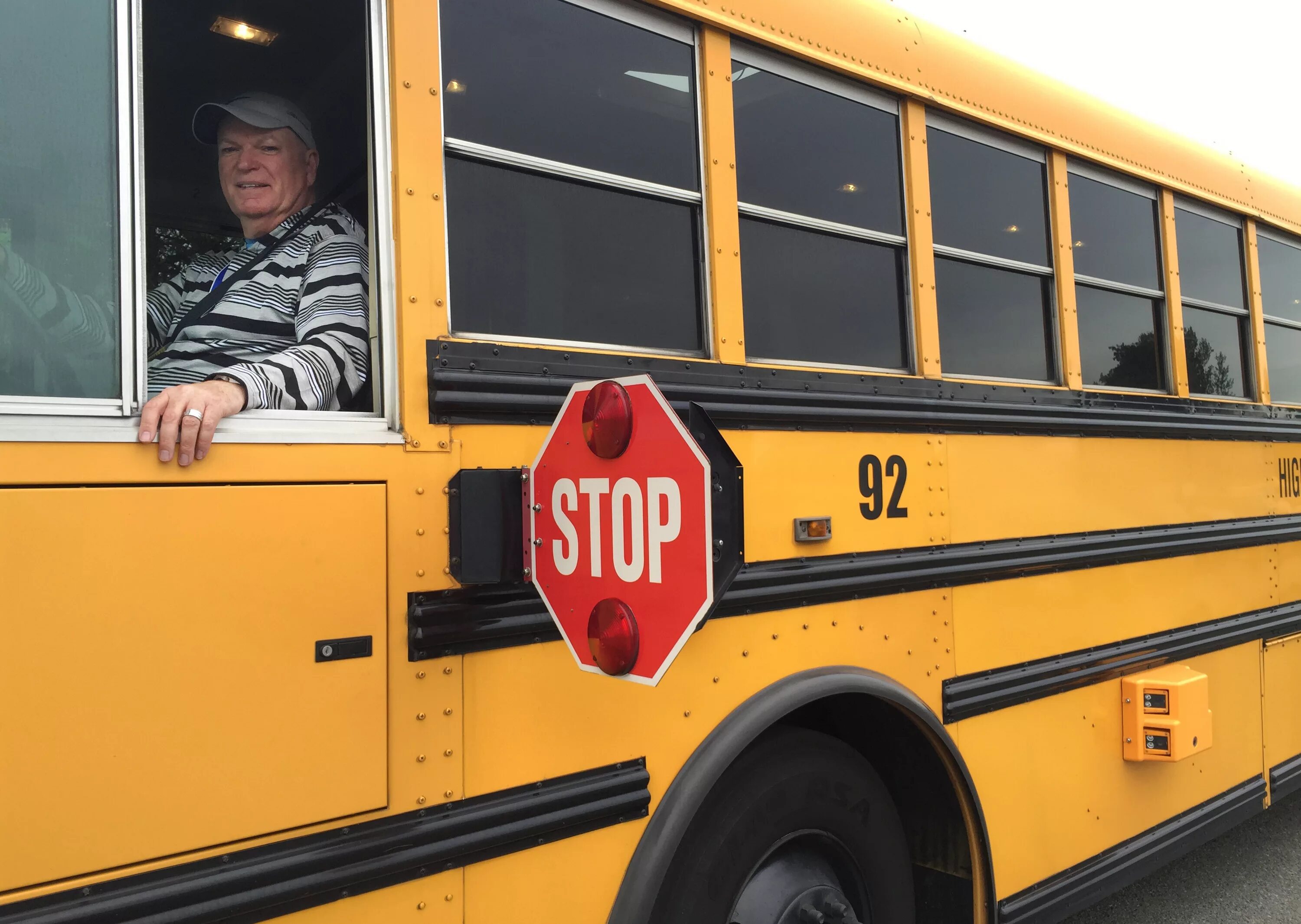 She is a bus driver
