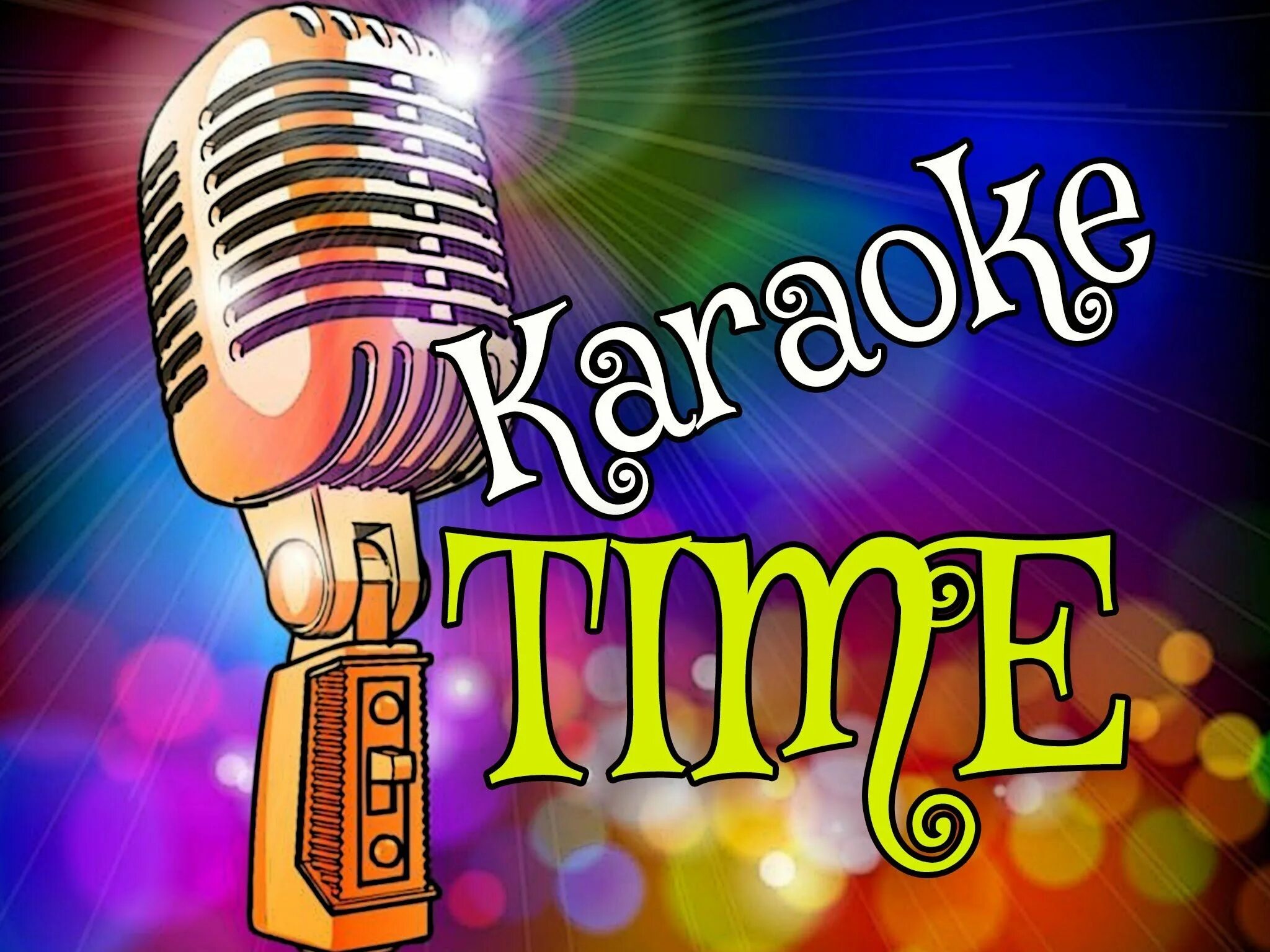 Karaoke time